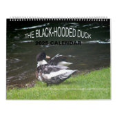 DER SCHWARZ-HOODED DUCK 2025 CALENDAR KALENDER (Titelbild)