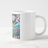 Der Schwarze Ballon Jumbo-Tasse (Rechts)