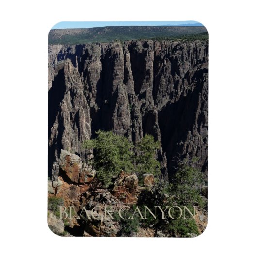 Der Schwarze Canyon des Nationalparkmagazins Gunni Magnet (Vertikal)