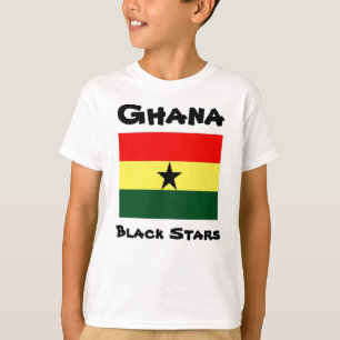 Der schwarze die T - Shirts Stern-Kinder Ghanas