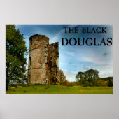 Der schwarze Douglas Poster (Vorne)