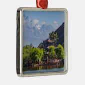 Der Schwarze Drachenpool, Shigu, Yunnan - China Ornament Aus Metall (Rechts)