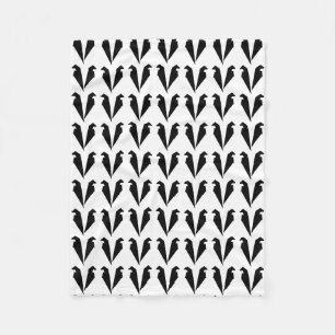 "Der schwarze Engel" Fleecedecke