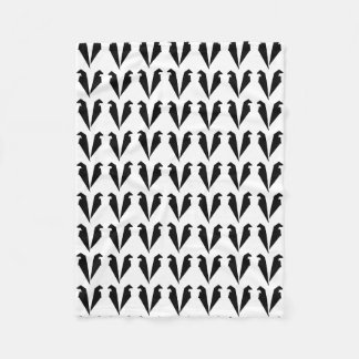 "Der schwarze Engel" Fleecedecke