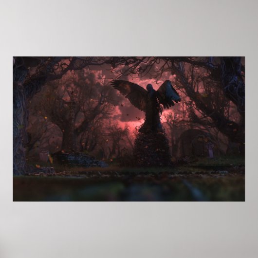 Der schwarze Engel Poster (Vorne)