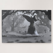 Der Schwarze Engel (Winter) Puzzle (Horizontal)
