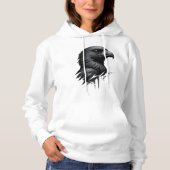 Der Schwarze Falken Hoodie (Vorderseite)