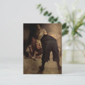 Der schwarze Fleck - N. C. Wyeth Postkarte (Stehend Vorderseite)