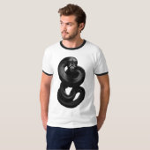 Der schwarze Fluch T-Shirt (Vorne ganz)