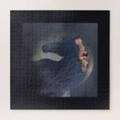 Der Schwarze Friesian - Puzzle (Horizontal)