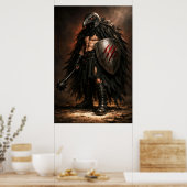 Der Schwarze Geier Poster (Küche)
