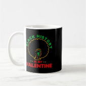 Der Schwarze Geschichtsmonat ist mein Valentinstag Kaffeetasse (Links)