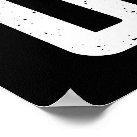 Der schwarze Gürtel ist ein Weiß, das den MIXED MA Poster (Ecke)