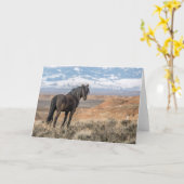 "Der schwarze Hengst"-Karte Karte (Gelbe Blume)