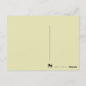 Der schwarze Hengst ~ Postkarte (Rückseite)
