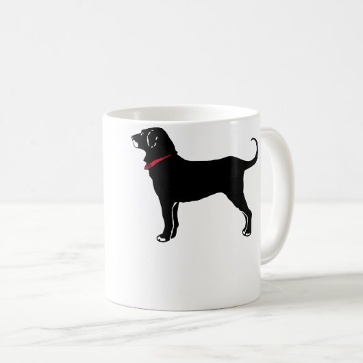 Der schwarze Hund Kaffeetasse (VorderseiteRechts)