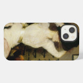 Der schwarze Hut iPhone Hülle (Rückseite (Horizontal))
