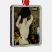 Der schwarze Hut Ornament Aus Metall (Rechts)