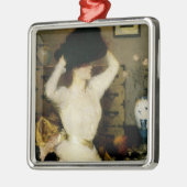 Der schwarze Hut Ornament Aus Metall (Links)