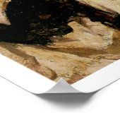 Der schwarze Hut Poster (Ecke)