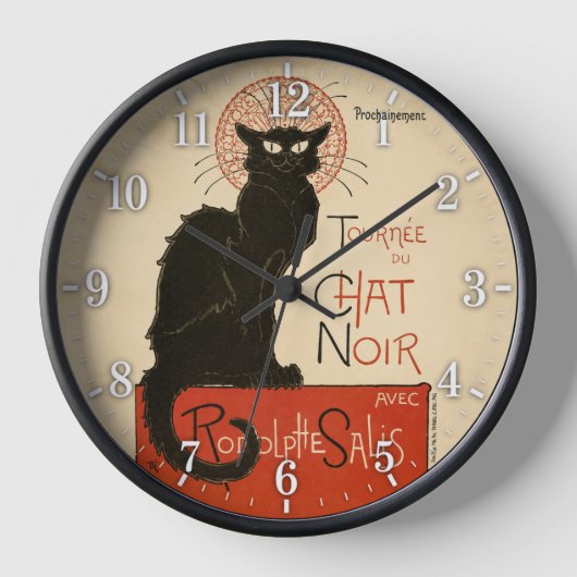 Der Schwarze Kater Uhr (Vorderseite)