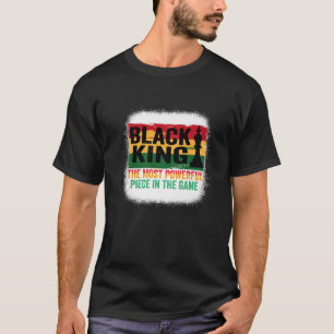 Der schwarze König ist das mächtigste Stück in der T-Shirt