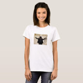 Der schwarze Mamba-Umarmung T-Shirt (Vorne ganz)