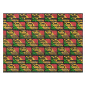 Der schwarze Monat für mich - BHM zitiert US-Flagg Tischdecke (Vorderseite (Horizontal))