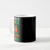Der schwarze Monat, solange ich schwarz bin, bin i Kaffeetasse (Vorderseite Links)