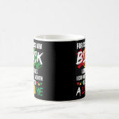 Der schwarze Monat, solange ich schwarz bin, bin i Kaffeetasse (Mittel)