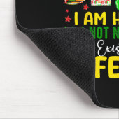 Der schwarze Monat, solange ich schwarz bin, bin i Mousepad (Ecke)
