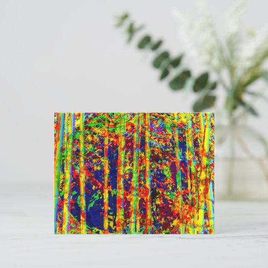 Der Schwarze Mond Postkarte (Stehend Vorderseite)