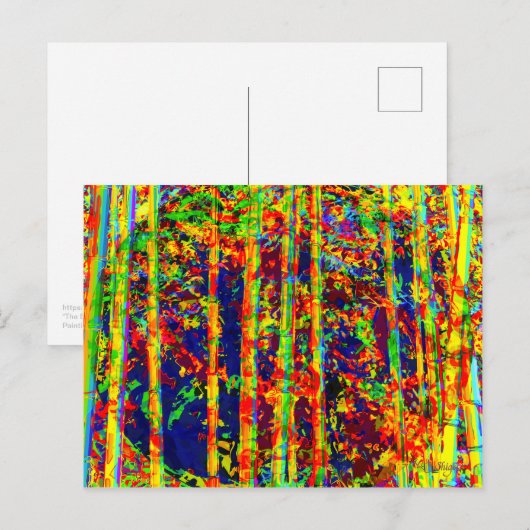 Der Schwarze Mond Postkarte (Vorne/Hinten)