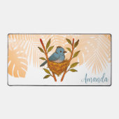 Der schwarze Neapel unter den Blätter Schreibtischunterlage (Vorderseite)