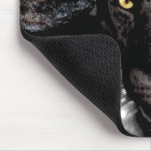 Der schwarze Panther Mousepad (Ecke)