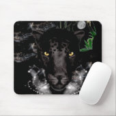Der schwarze Panther Mousepad (Mit Mouse)