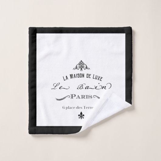 Der Schwarze Peter Badhandtuch Set (Waschlappen)