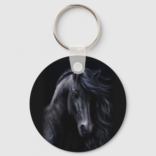 Der schwarze Schlüsselanhänger (Vorderseite)