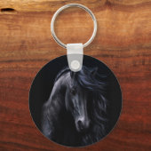 Der schwarze Schlüsselanhänger (Vorderseite)