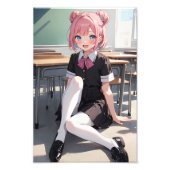 Der schwarze Schüler Fotodruck (Vorne)