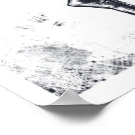 Der Schwarze Schwan Poster (Ecke)