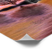 Der schwarze Stallion .. Fantasiebild.. Poster (Ecke)