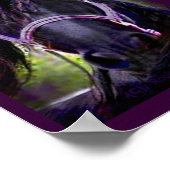 Der schwarze Stallion Poster (Ecke)