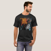 Der schwarze T - Shirt der Männer (Vorne ganz)