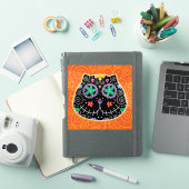 Der schwarze Tag der Toten Aufkleber (iPad Hülle)