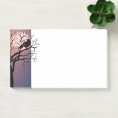 Der schwarze Vogel - die roten Noten Post-it Klebezettel (Büro)