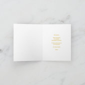 Der schwarze, weiße rosa Abschluss 2017 danken Dankeskarte (Innenseite)