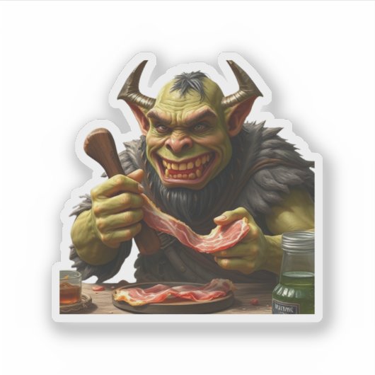 Der Schweinefleischsektor Aufkleber (Vorderseite)