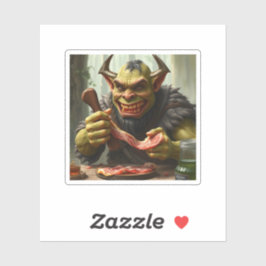 Der Schweinefleischsektor Aufkleber