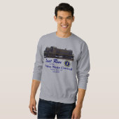 Der Schweiss-Shirt "der letzter Lauf" Männer Sweatshirt (Vorne ganz)